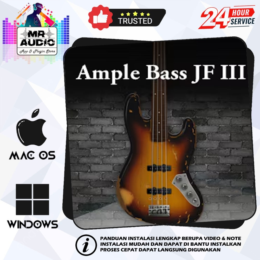 Ample Bass JF III FuII Version for MAC / WIN