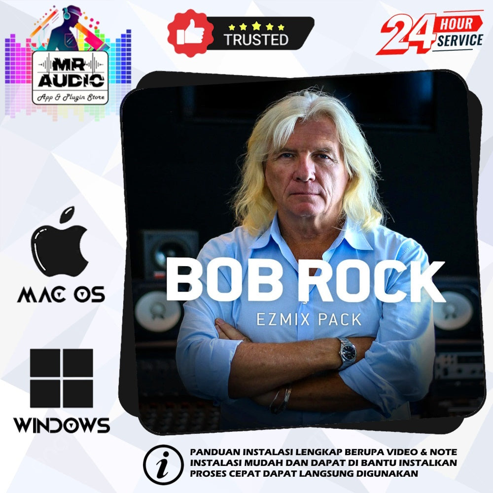 Bob Rock EZmix Pack FuII Version for MAC / WIN