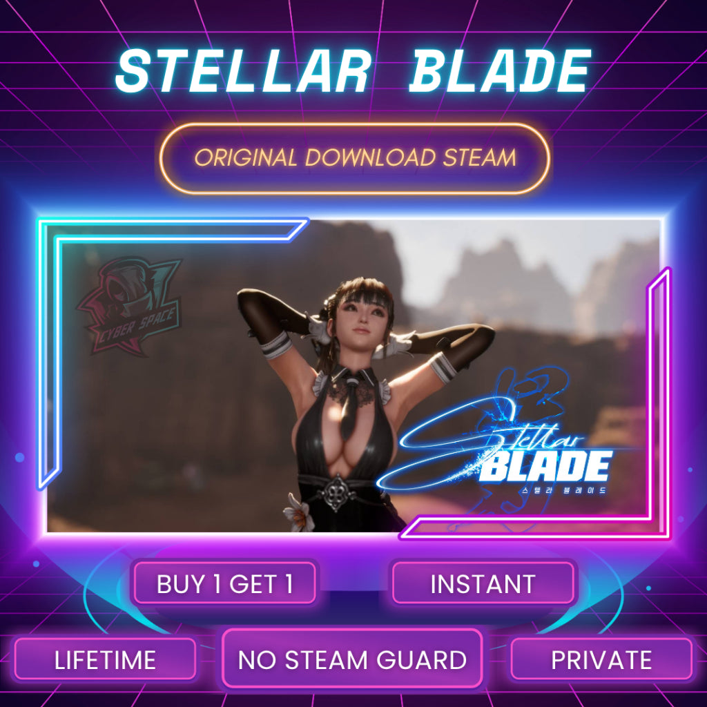 [BONUS 1 GAME] Stellar Blade Complete Edition PC Original / Main Akun Sendiri / Bebas Antri