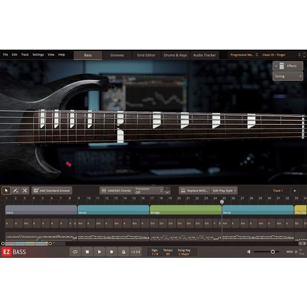 Proressive Metal EZBass FuII Version for MAC / WIN Terupdate