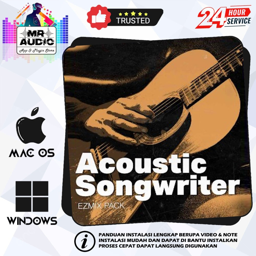 Acoustic Songwriter EZmix Pack FuII Version for MAC / WIN