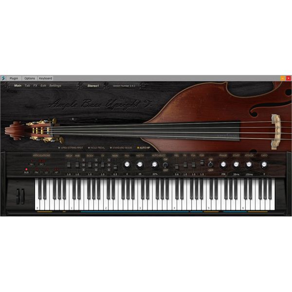 Ample Bass Upright III FuII Version MAC / WIN