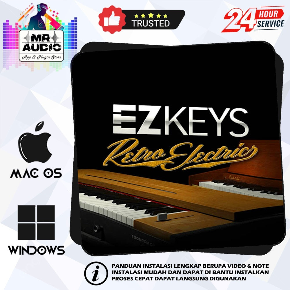 Retro Electrics EZkeys FuII Version for MAC / WIN