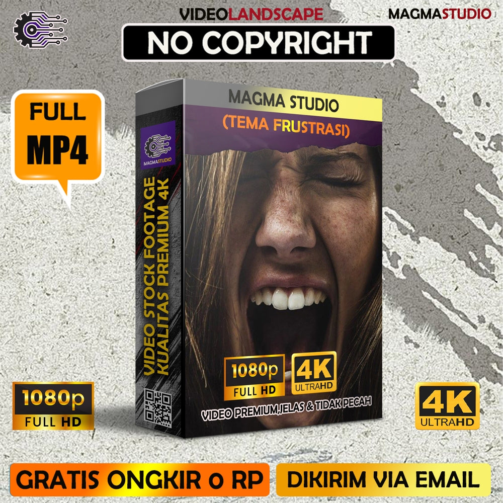 1000++(4K) Video Stock Footage Frustrasi Pusing- Bahan Youtube -  Untuk Konten Kreator