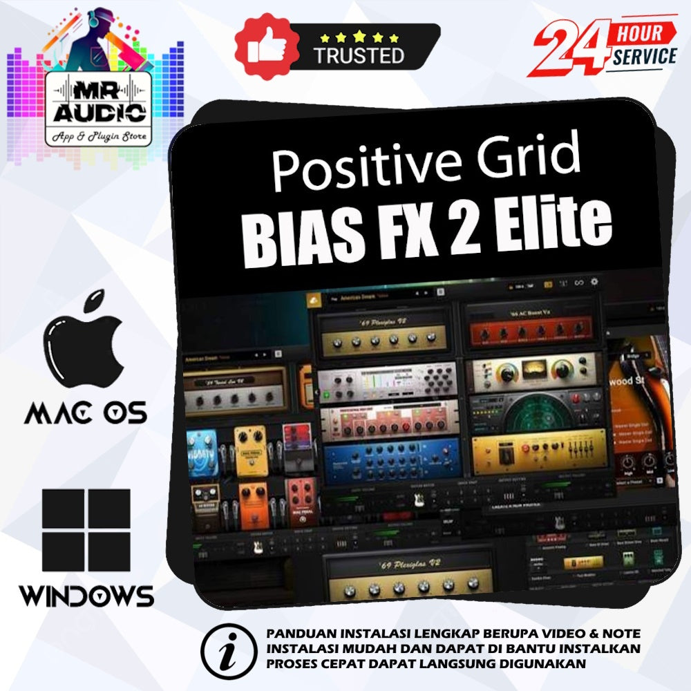 Positive Grid Bias FX 2 Elite FuII Version for MAC / WIN