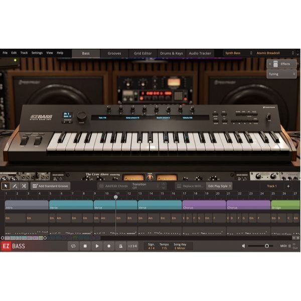 SYNTH BASS EBX FuII Version for MAC / WIN