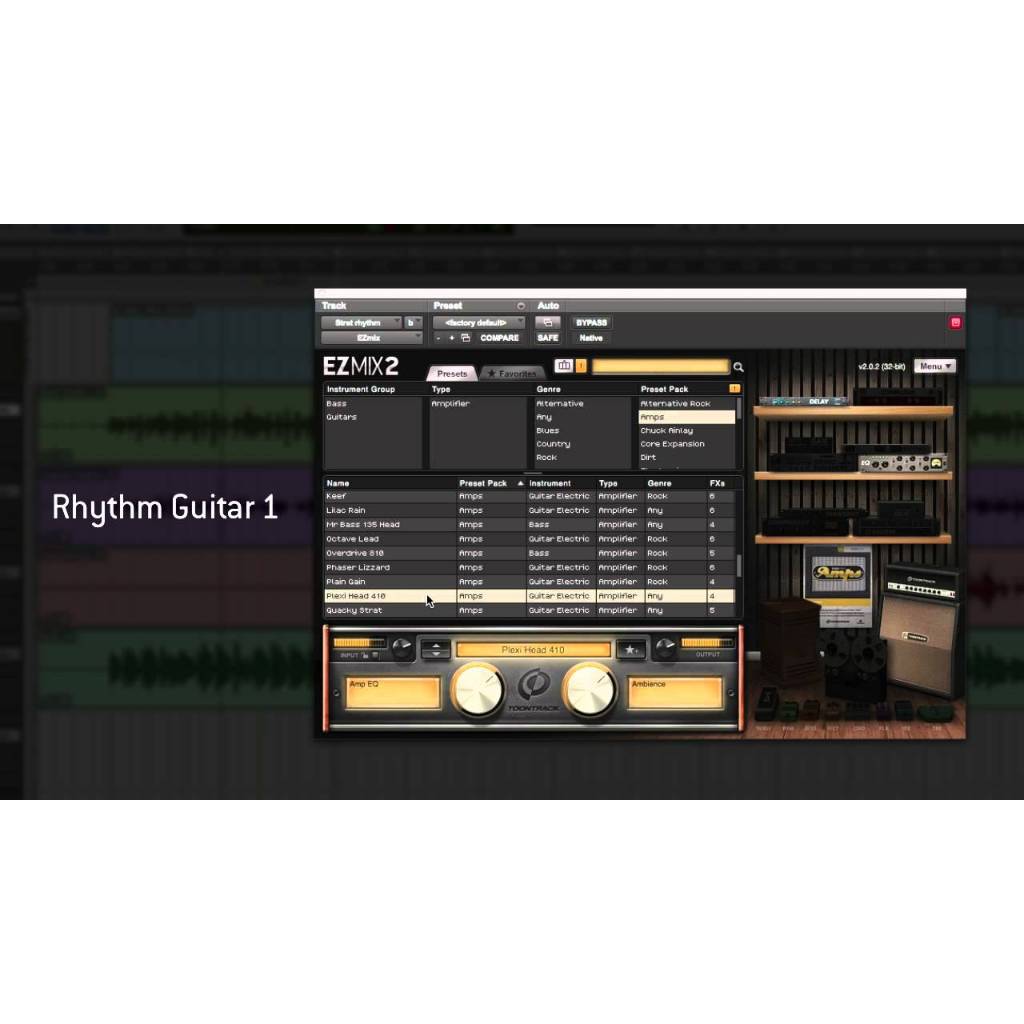 EZmix Pack Amps FuII Version for MAC / WIN