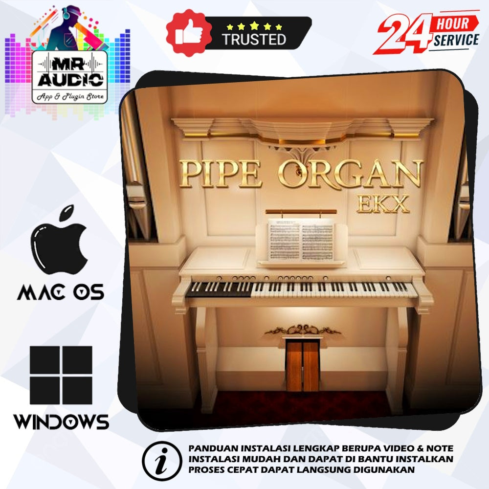 Pipe Organ EZkeys FuII Version for MAC / WIN