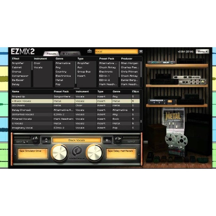 EZmix Pack Mark Lewis Metaltones for MAC / WIN FuII Version