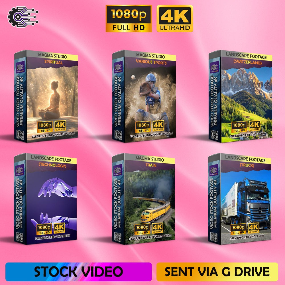 KOLEKSI PAKET LUXE BUNDLE FOOTAGE ! 40.000 (Empat Puluh Lima Ribu) Stock Video Footage Bundle