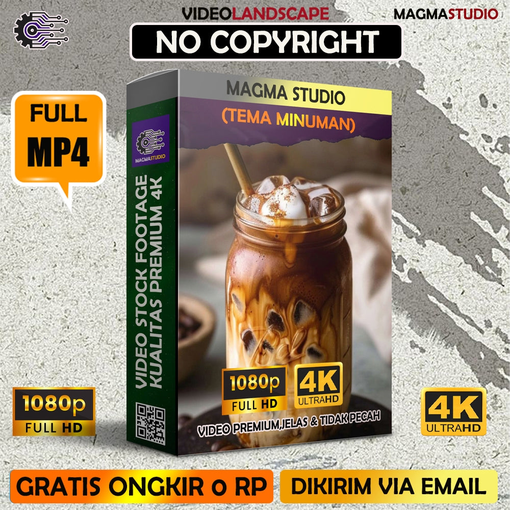 1000++(4K) Video Stock Footage MINUMAN-  BAHAN YOUTUBE - Video Untuk Konten Kreator