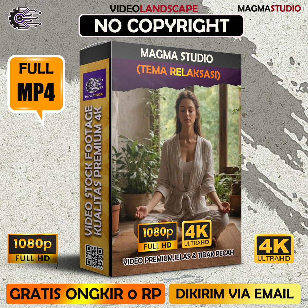 Footage 1000++ (4K) Tema RELAKSASI Video Stock -Video Untuk Para Konten Kreator Video