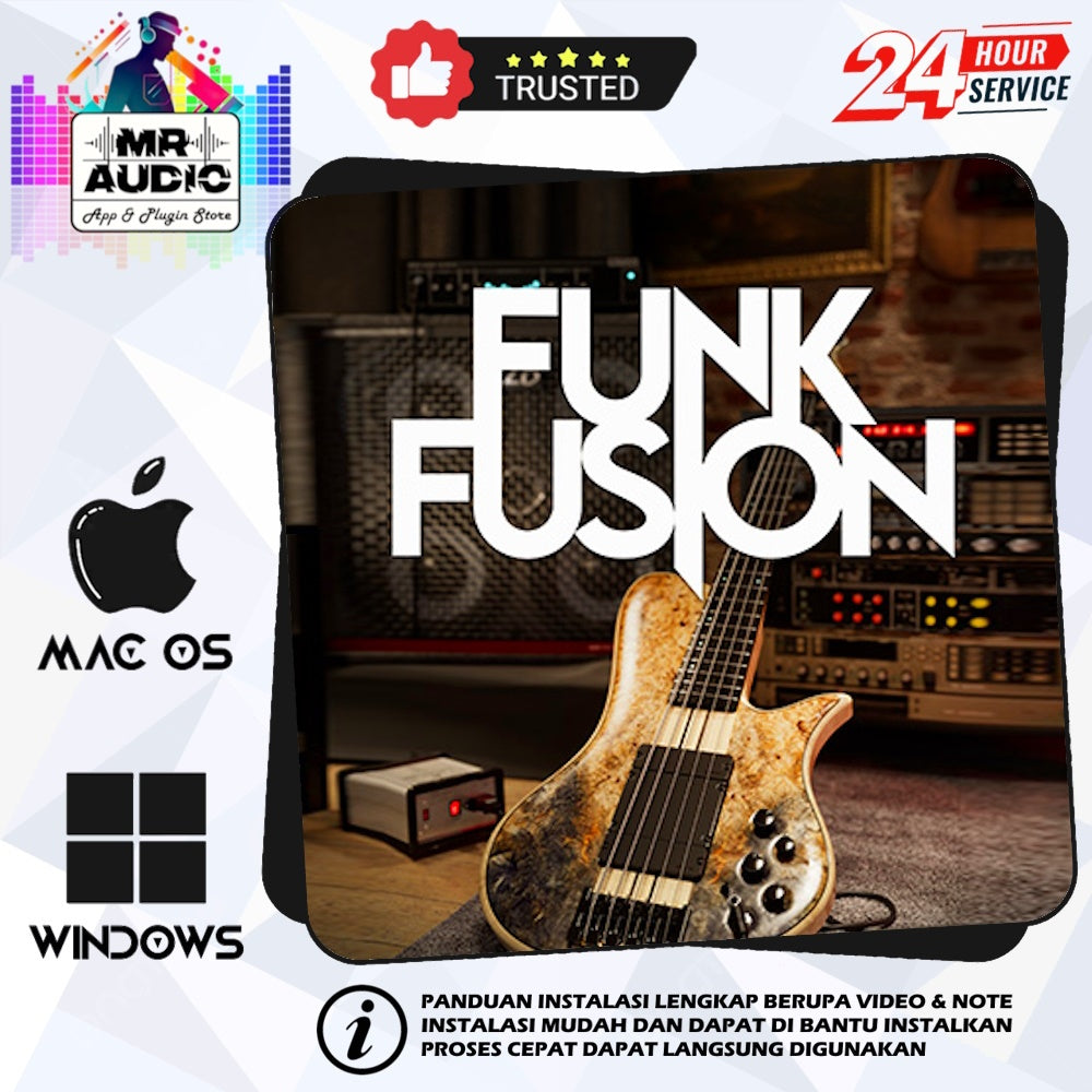 EZbass Funk & Fusion FuII Version for MAC / WIN