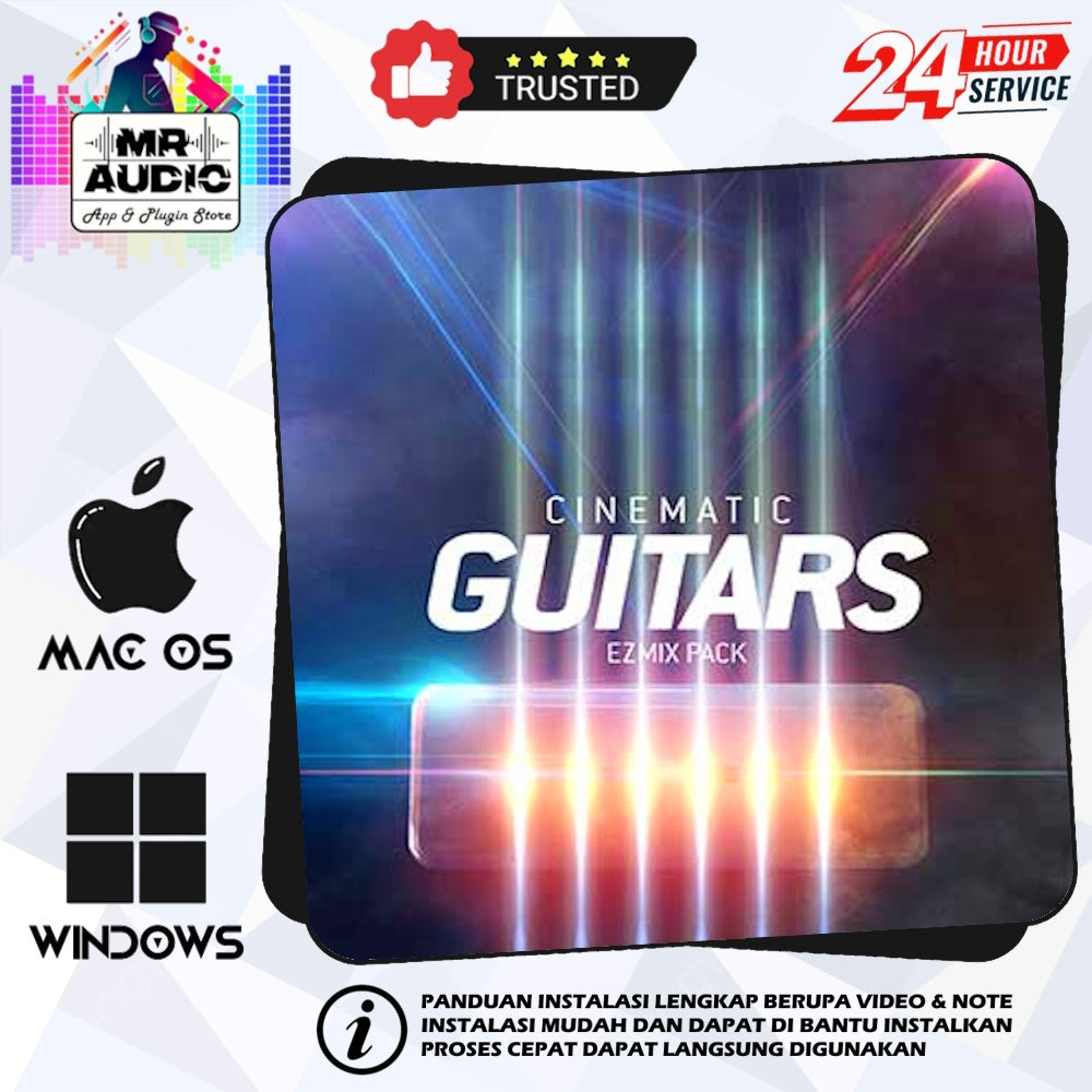 EZmix Pack Cinematic Guitar for MAC / WIN FuII Version