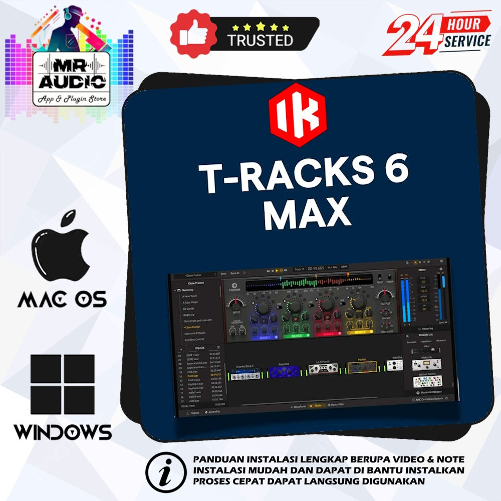 T-RACKS 6 MAX FuII Version for MAC/WIN