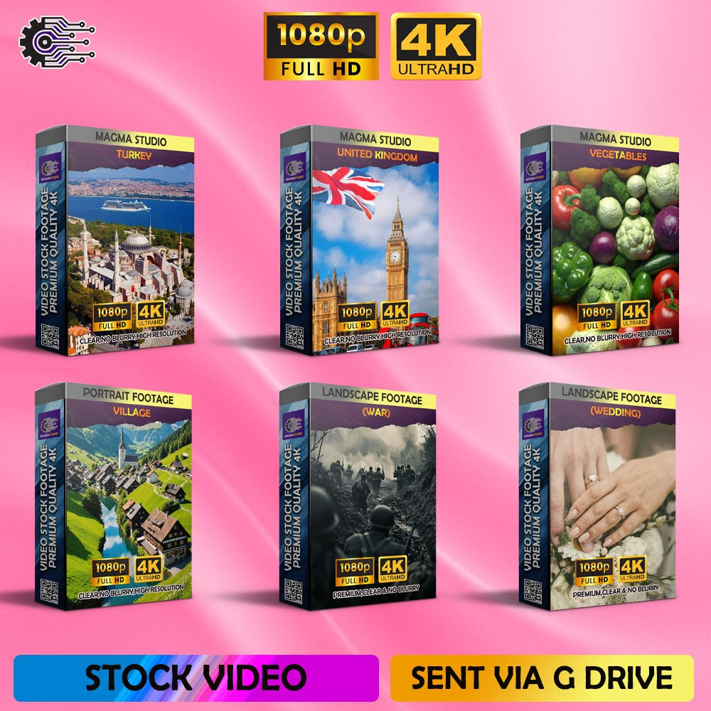 KOLEKSI PAKET LUXE BUNDLE FOOTAGE ! 40.000 (Empat Puluh Lima Ribu) Stock Video Footage Bundle