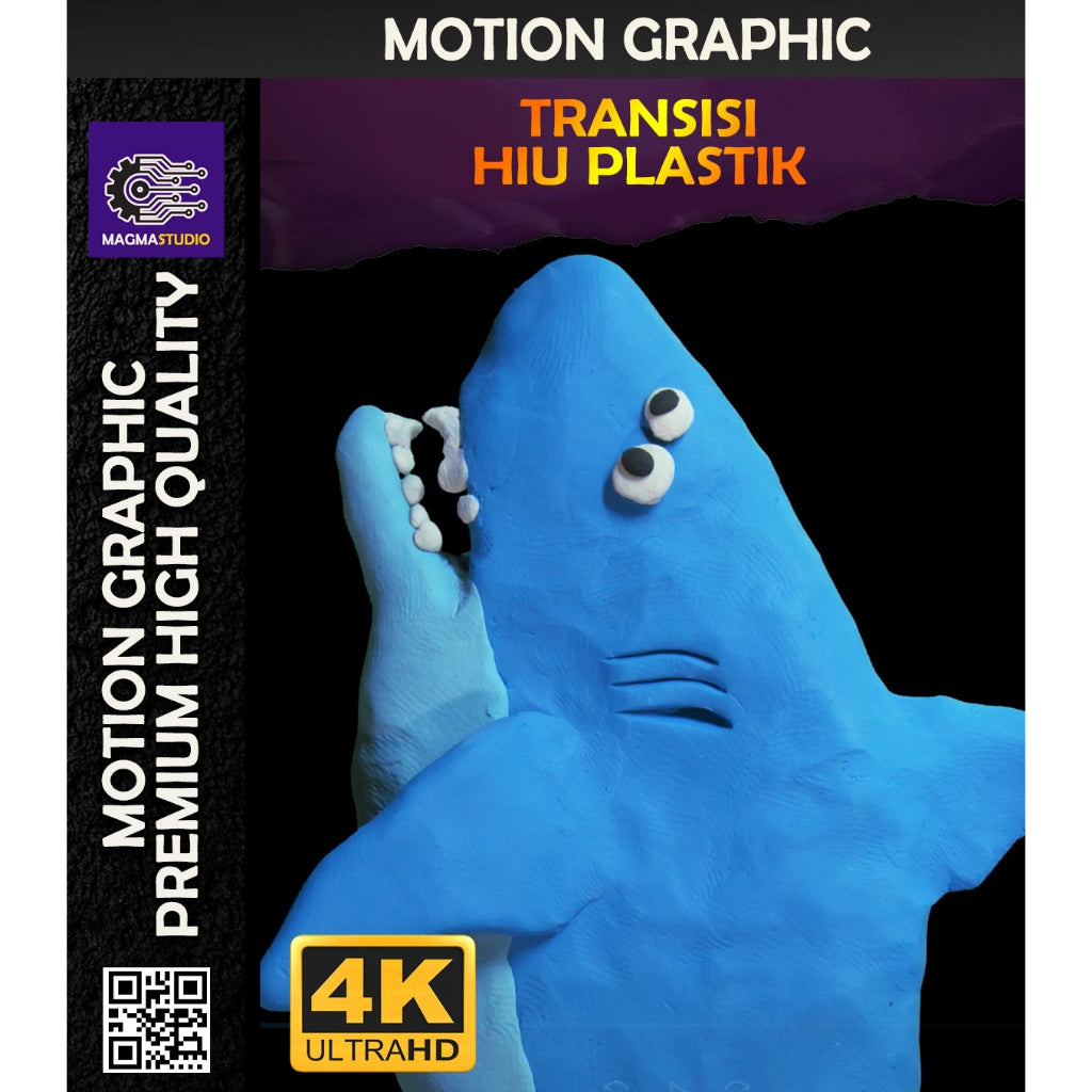 MOTION GRAPHIC ! PAKET HIU PLASTIK Transisi - Pelengkap Editing Video Tinggal DRAG & DROP