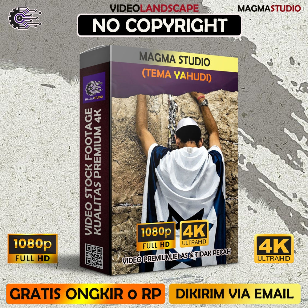1000++(4K)Video Footage TEMA YAHUDI- BAHAN YOUTUBE - Video Untuk Konten Kreator