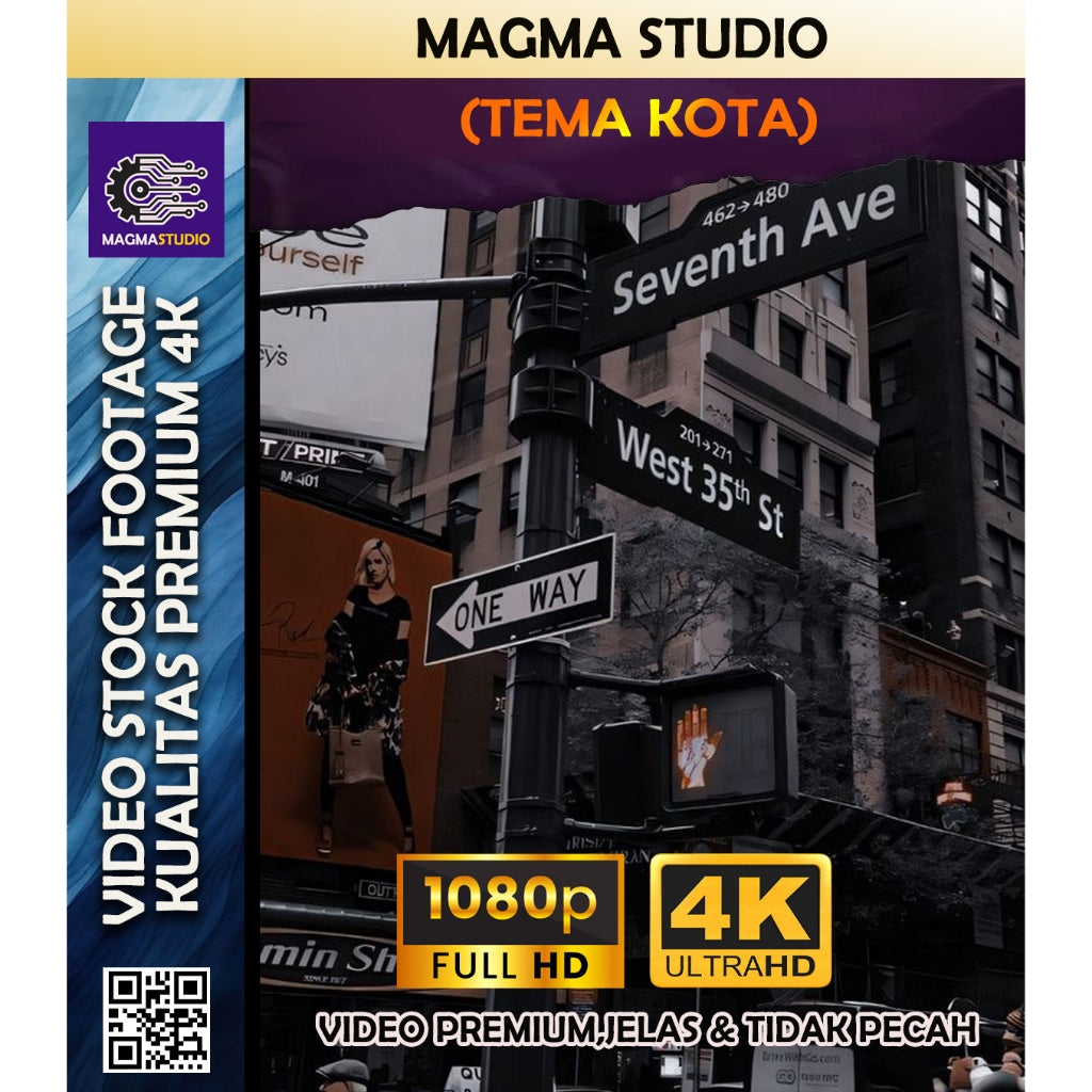 1000++ (4K) Footage Portrait KOTA- BAHAN YOUTUBE-Tikt0k