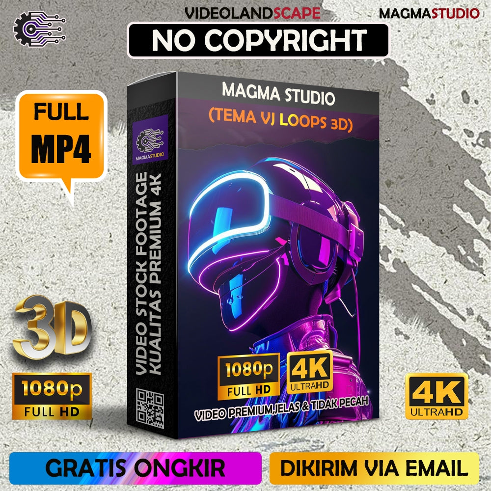 1000++ FULL 3D Video Stock Footage VJ (VISUAL JOCKEY) BAHAN YOUTUBE - Video Stock Footage ULTRA HD