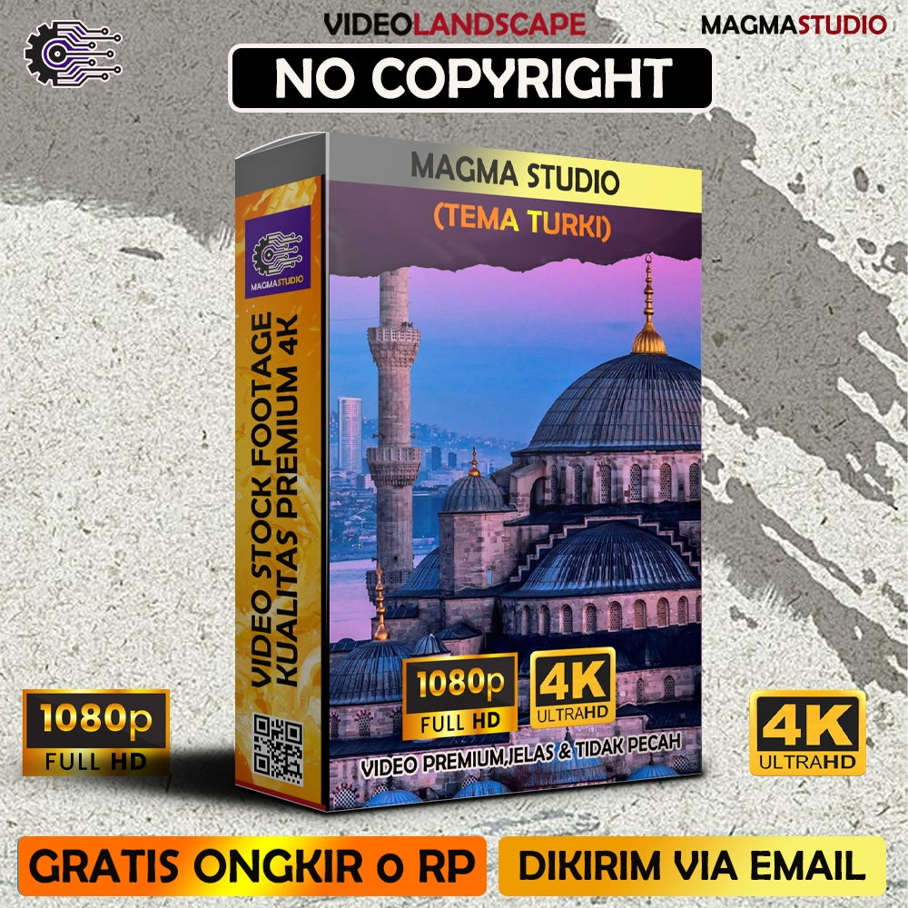 1000++(4K) Video Footage TEMA TURKI- BAHAN YOUTUBE - Video Untuk Konten Kreator