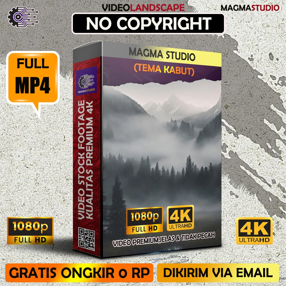 1000++(4K) Video Stock Footage KABUT- BAHAN YOUTUBE - Video Untuk Konten Kreator