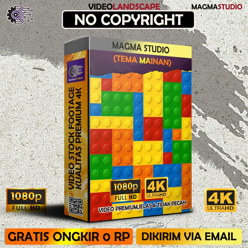 1000++(4K) Video Stock Footage MAINAN/TOYS - BAHAN YOUTUBE - Video Untuk Konten Kreator