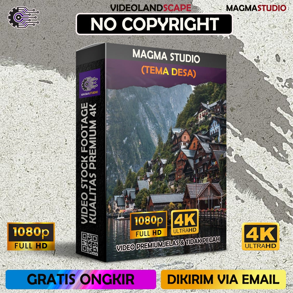 1000++(4K) Video Stock Footage DESA/PEDESAAN - Durasi 10 Detik - Video Untuk Konten Kreator