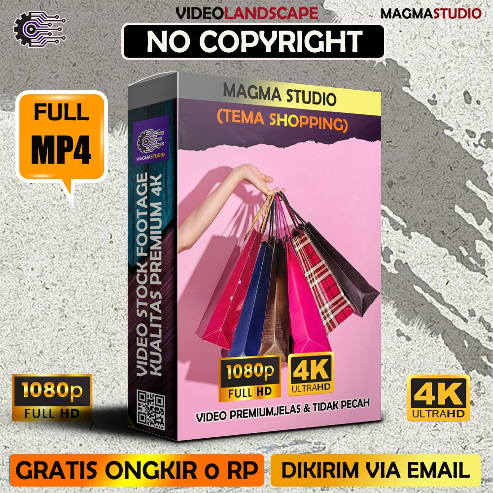 1000++(4K) Video Stock Footage SHOPPING BELANJA - BAHAN YOUTUBE -  Untuk Konten Kreator