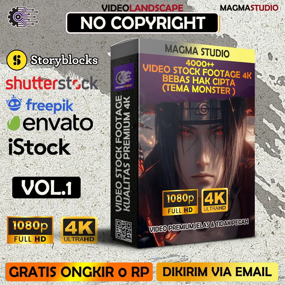 (VOL.1) 4000++ Video SHUTTERSTOCK Premium - Durasi 10 Detik - Video Untuk Para Youtuber