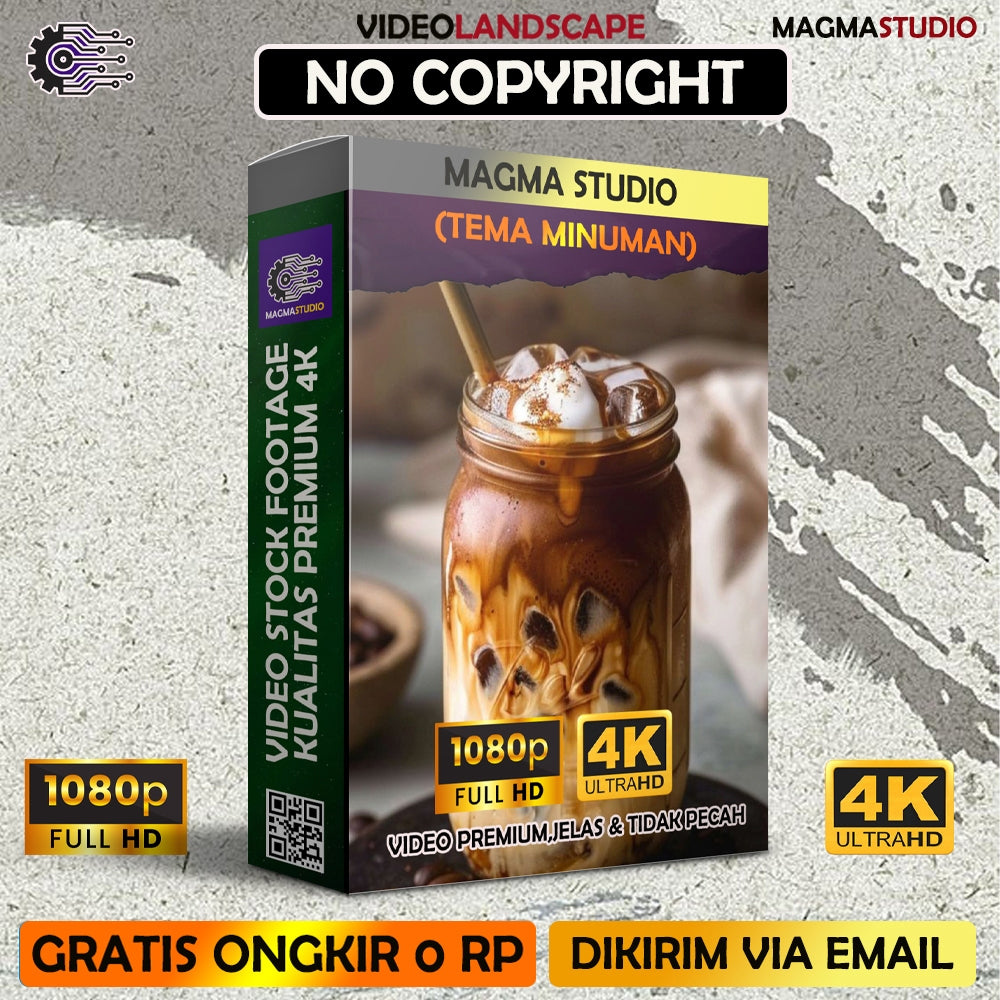 1000++(4K) Video Stock Footage MINUMAN-  BAHAN YOUTUBE - Video Untuk Konten Kreator