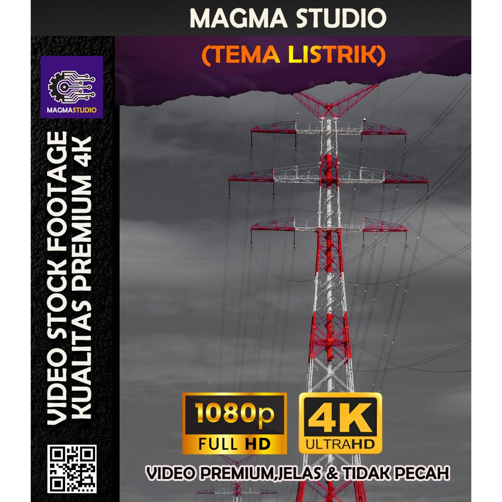 1000++(4K) Video Footage TEMA LISTRIK - BEBAS HAK CIPTA-NO WATERMARK Video Untuk Konten Kreator-