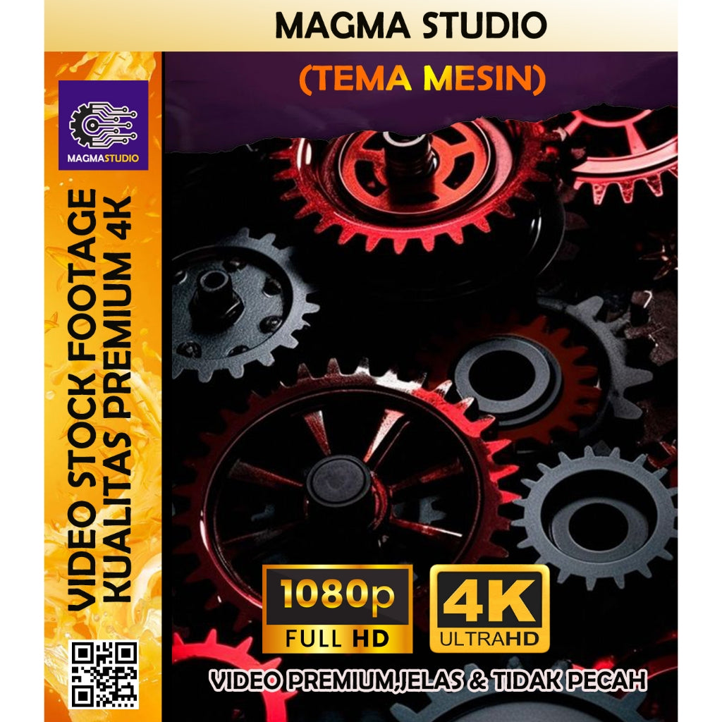 1000++ (4K) Footage Portrait MESIN - BAHAN YOUTUBE-Tikt0k