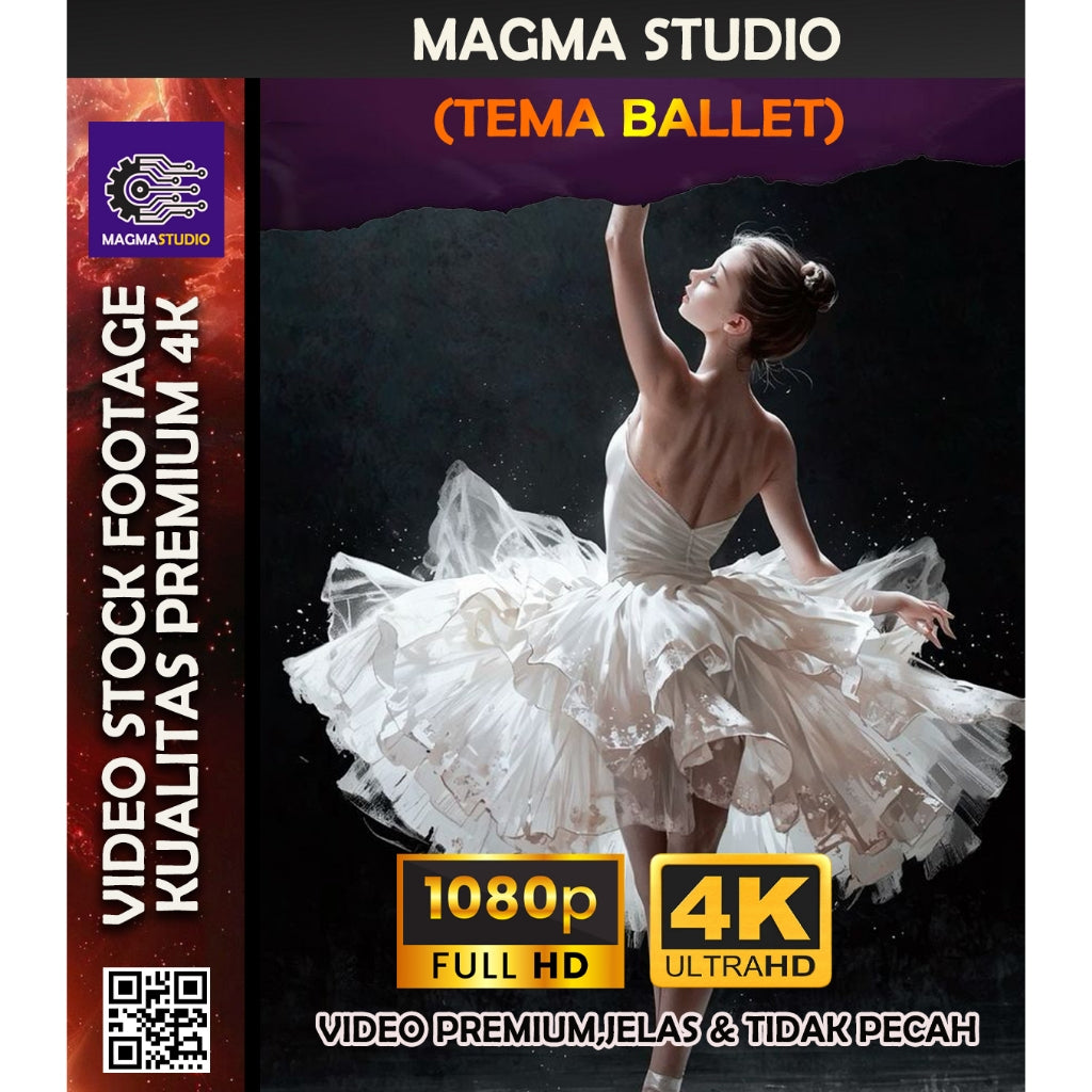 1000++ (4K) Video Stock Footage BALLET-Video Untuk Para Konten Kreator Video