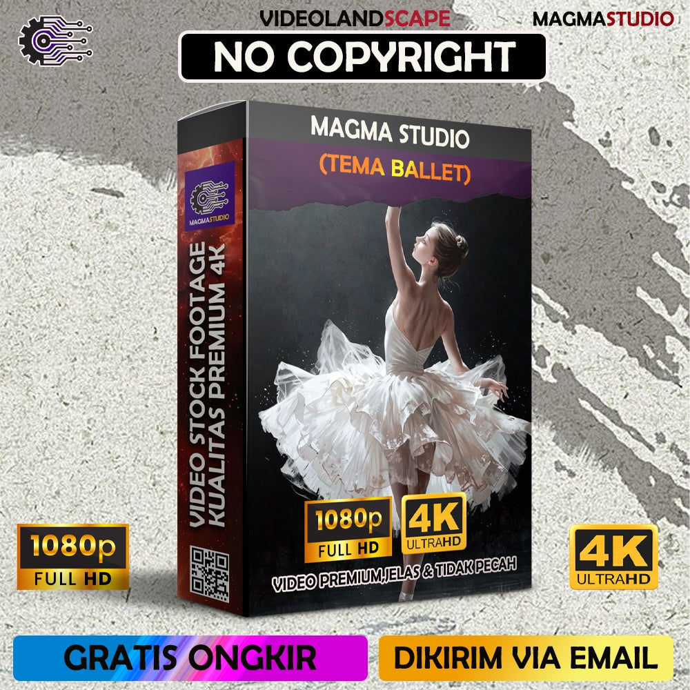 1000++ (4K) Video Stock Footage BALLET-Video Untuk Para Konten Kreator Video