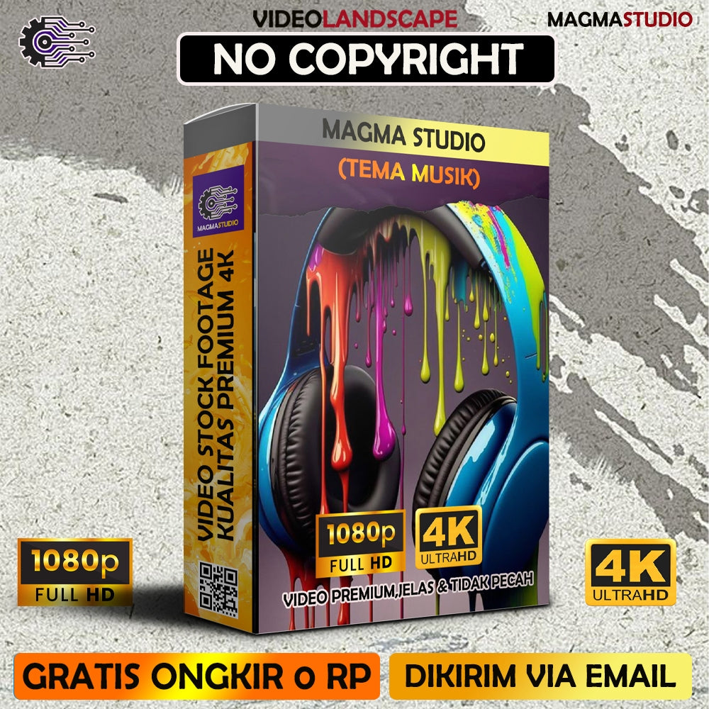 1000++ (4K) Video Stock Footage MUSIK- BAHAN YOUTUBE - Video Untuk Konten Kreator