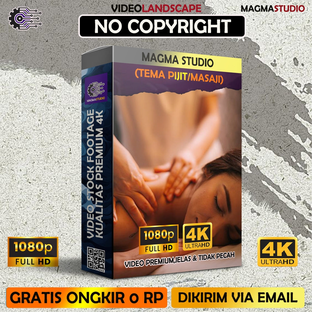 1000++(4K) Video Footage TEMA PIJIT/MASSAGE- BAHAN YOUTUBE - Video Untuk Konten Kreator