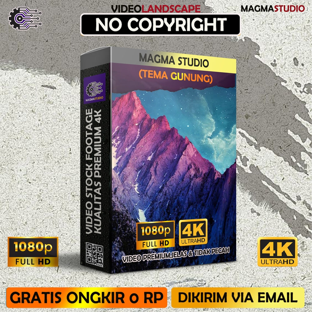 1000++(4K) Video Stock Footage GUNUNG - Durasi 10 Detik - Video STOCK FOOTAGE ULTRA HD