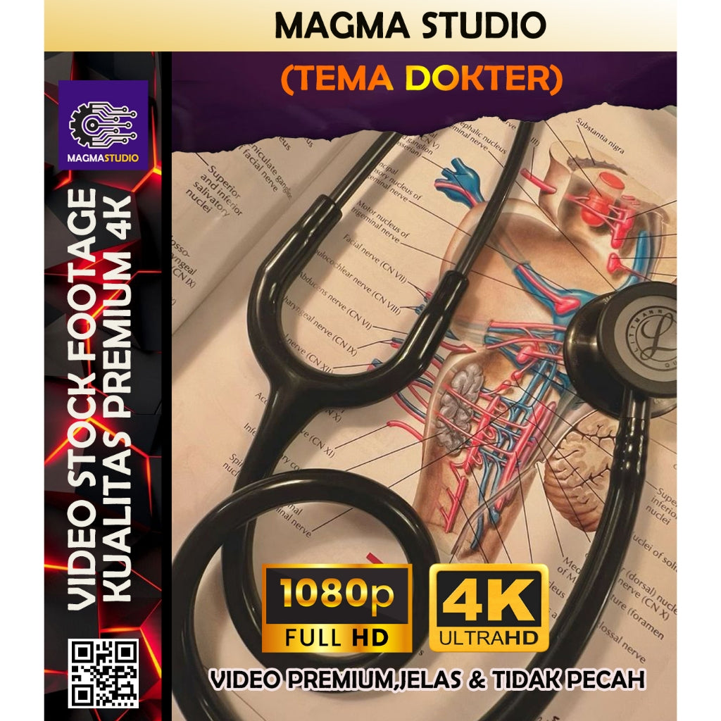1000++ (4K) Footage Portrait TEMA DOKTER VIDEO STOCK FOOTAGE - BAHAN YOUTUBE-Tikt0k