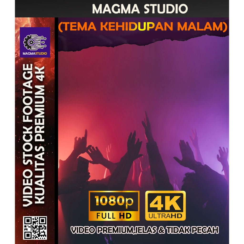 Footage 1000++ (4K) Tema KEHIDUPAN MALAM Video Stock -Video UStock Footage ULRA HD