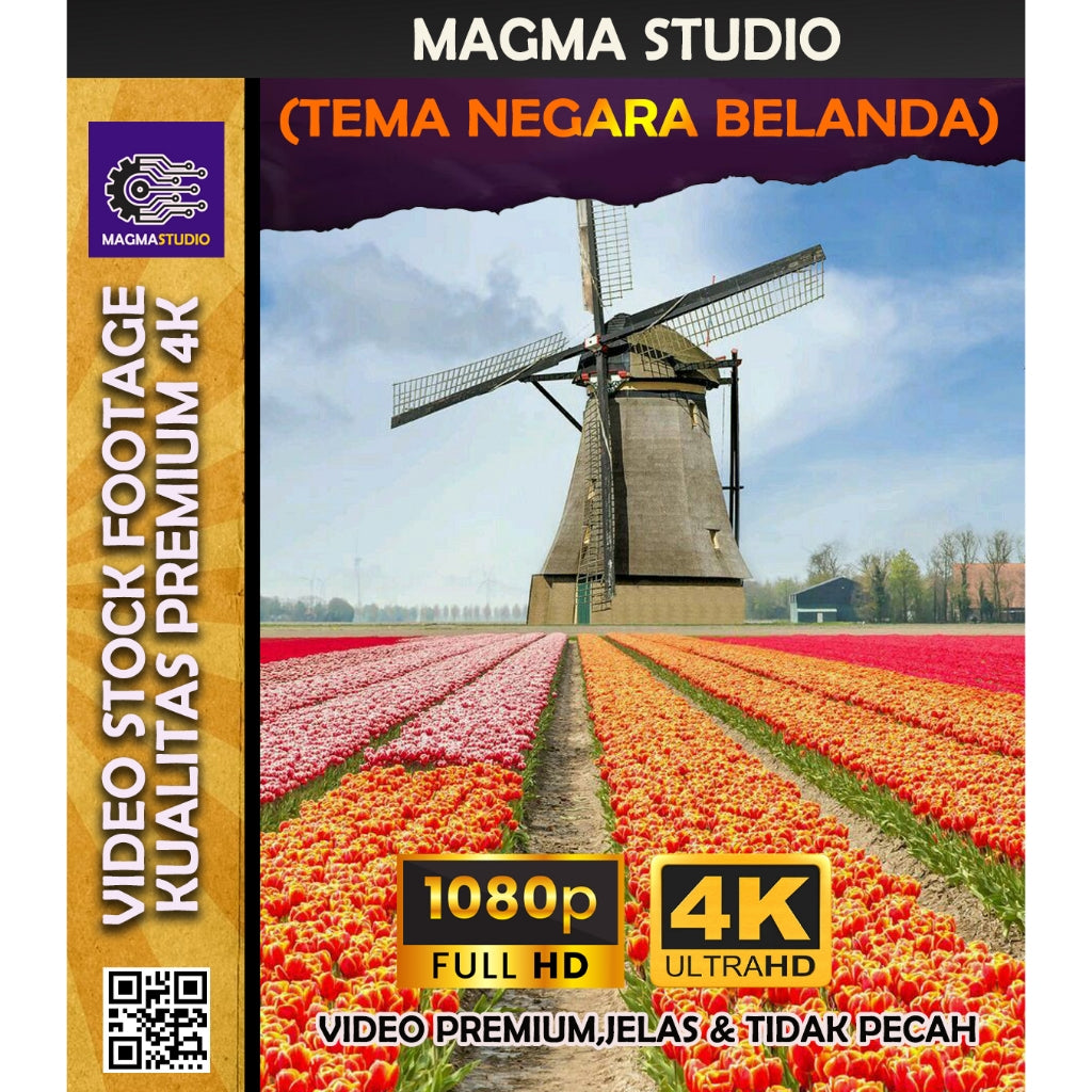 Footage 1000++ (4K) Tema BELANDA Video Stock -Video Footage ULTRA HD