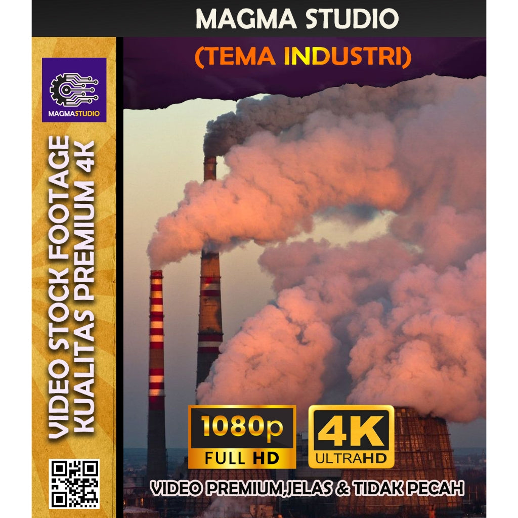 Footage 1000++ (4K) Tema INDUSTRI Video Stock -Video Untuk Para Konten Kreator Video
