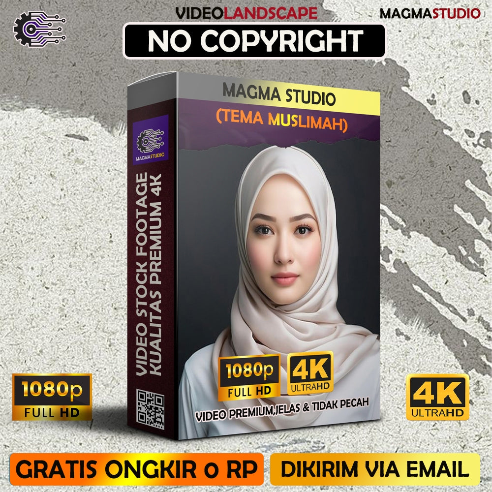 1000++(4K) Video Stock Footage MUSLIMAH- BAHAN YOUTUBE - Video Untuk Konten Kreator