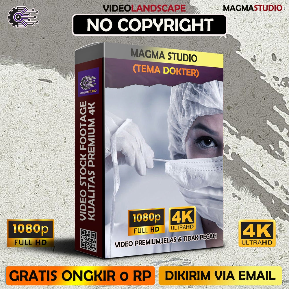 1000++(4K)Video Footage TEMA DOKTER- BAHAN YOUTUBE - Video Untuk Konten Kreator