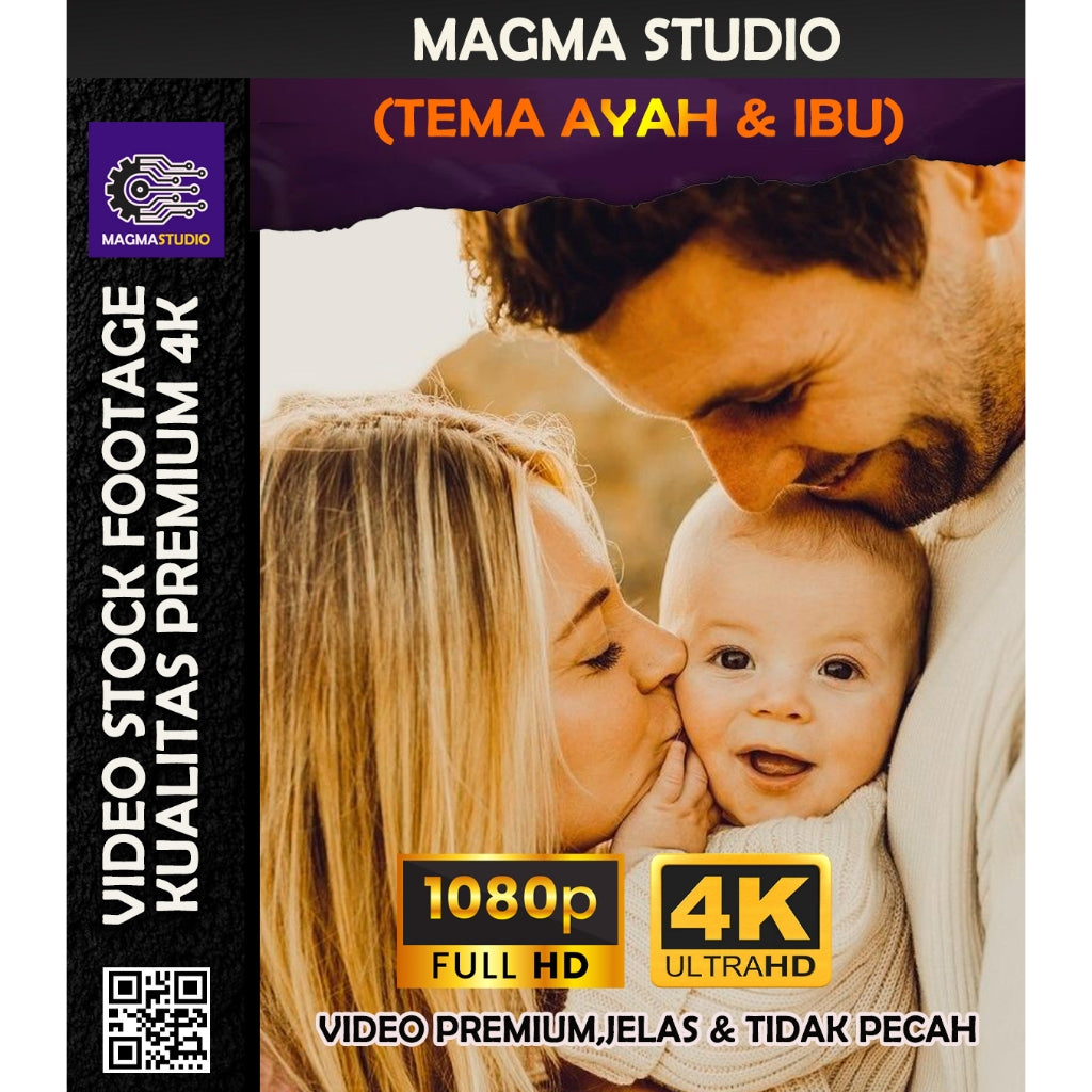 1000++(4K) Video Footage TEMA AYAH dan IBU- BAHAN YOUTUBE - Video Untuk Konten Kreator
