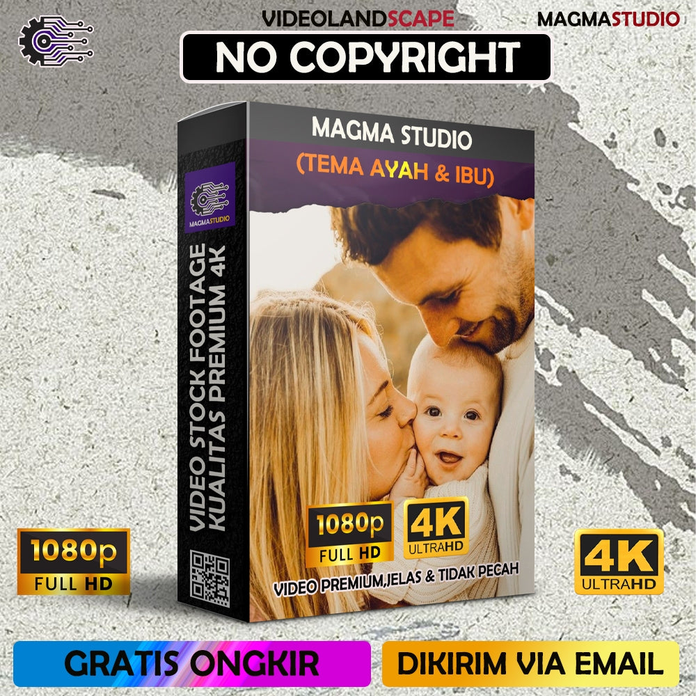 1000++(4K) Video Footage TEMA AYAH dan IBU- BAHAN YOUTUBE - Video Untuk Konten Kreator