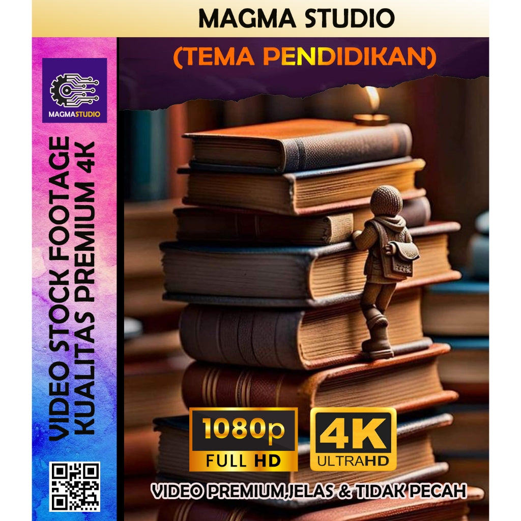 1000++ (4K) Footage Portrait PENDIDIKAN - BAHAN YOUTUBE-Tikt0k