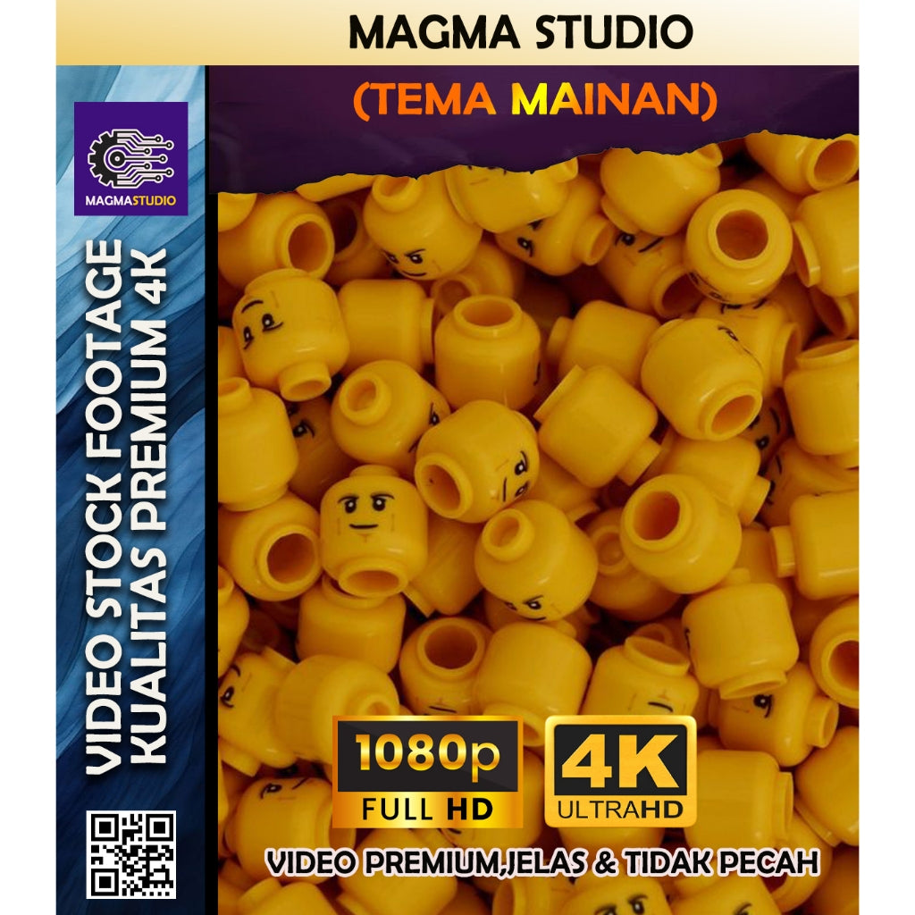 1000++ (4K) Footage Portrait MAINAN - BAHAN YOUTUBE-Tikt0k