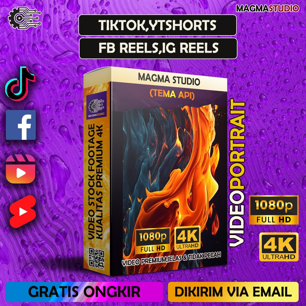 1000++ (4K) Footage Portrait API - BAHAN YOUTUBE-Tikt0k