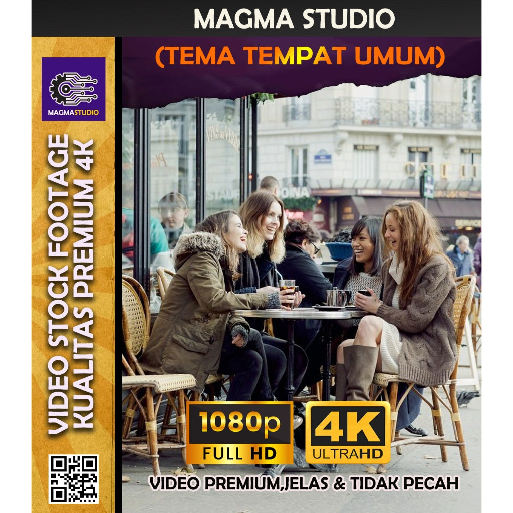 Footage 1000++ (4K) Tema TEMPAT TEMPAT UMUM Video Stock -Video Untuk Para Konten Kreator Video